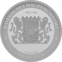 Bayern Thaler 1. Ausgabe Schloss Neuschwanstein 2025 1 oz Silber Polierte Platte