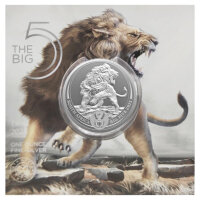 Südafrika Big Five III 2. Ausgabe Löwe 2025 1 oz Silber