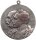 Tragbare Medaille Deutschland 1914 - Siegreiche Kämpfe im Ost und West - Bronze versilbert