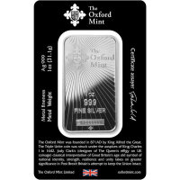 31,1 Gramm Silberbarren UK Oxford Mint Britannia