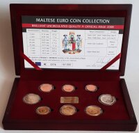 Malta Euro Kursmünzensatz 2008 "KMS"...