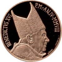 Vatikan 20 Euro 2008 "Meisterwerke der Bildhauerkunst - Pietà Michelangelo" Gold