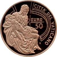 Vatikan 50 Euro 2006 "Meisterwerke der...