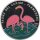 Kuba 50 Pesos 1994 - Karibische Fauna "Amerikanischer Flamingo" - Silber PP