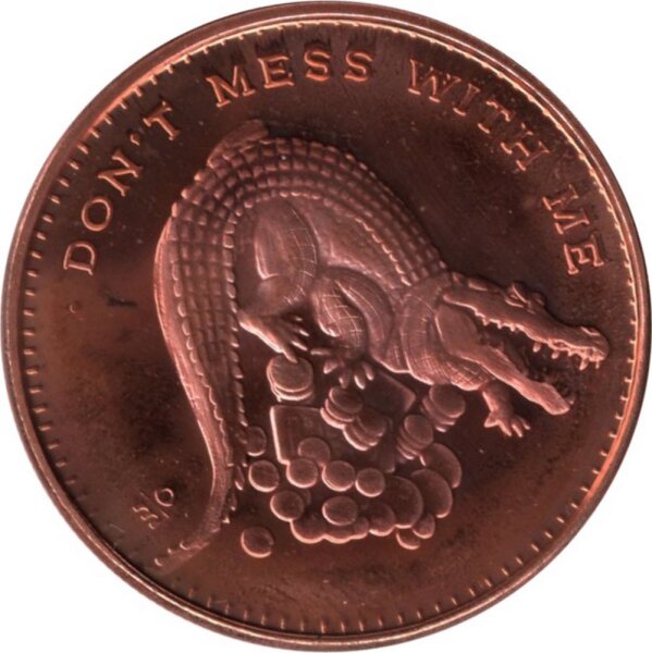 USA "Don’t Mess with Me" - 1 AVDP-Unze Kupfer