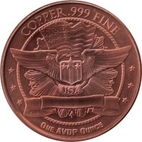 USA "Don’t Mess with Me" - 1 AVDP-Unze Kupfer