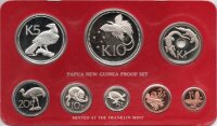 Papua Neuguinea Kursmünzensatz 1978 - PP