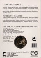 Portugal 2 Euro 2008 "Menschenrechte" im Blister