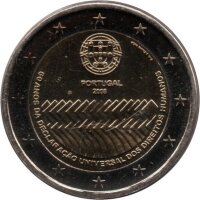Portugal 2 Euro 2008 "Menschenrechte" im Blister