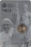 San Marino 2 Euro 2011 "Kursmünze" - Coincard