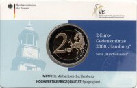 Deutschland 2 Euro 2008 "Kirche St. Michaelis" J - Coincard PP