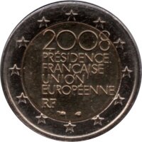 Frankreich 2 Euro 2008 "EU-Ratspräsidentschaft" - Coincard