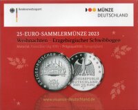 Deutschland 25 Euro 2023 Weihnachten - Erzgebirgischer...