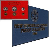 Seychellen Kursmünzensatz 1982 - PP