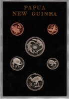 Papua Neuguinea Kursmünzensatz 1981 - PP