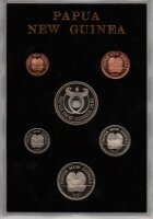 Papua Neuguinea Kursmünzensatz 1981 - PP