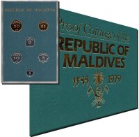 Malediven Kursmünzensatz 1979 - PP