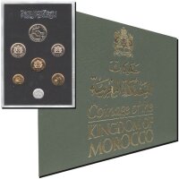 Marokko Kursmünzensatz 1974 - PP