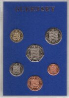 Guernsey Kursmünzensatz 1981 - PP
