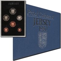 Jersey Kursmünzensatz 1980 - PP