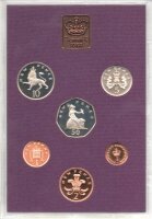 UK Kursmünzensatz 1980 - PP