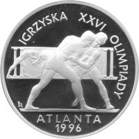 Polen 20 Zlotych 1995 - XXVI. Olymische Sommerspiele 1996...