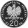 Polen 20 Zlotych 1996 - Warschau 400 Jahre Hauptstadt - Silber PP