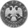 Russland 2 Rubel 1999 - 140. Geburtstag von Kosta Chetagurow - 1/2 oz Silber PP