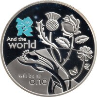 UK 5 Pfund 2010 - XXX. Olympische Sommerspiele 2012 in...