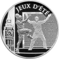 Frankreich 10 Euro 2010 - Handball - Silber