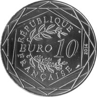 Frankreich 10 Euro 2014 - Freiheit "Frühling" - Silber