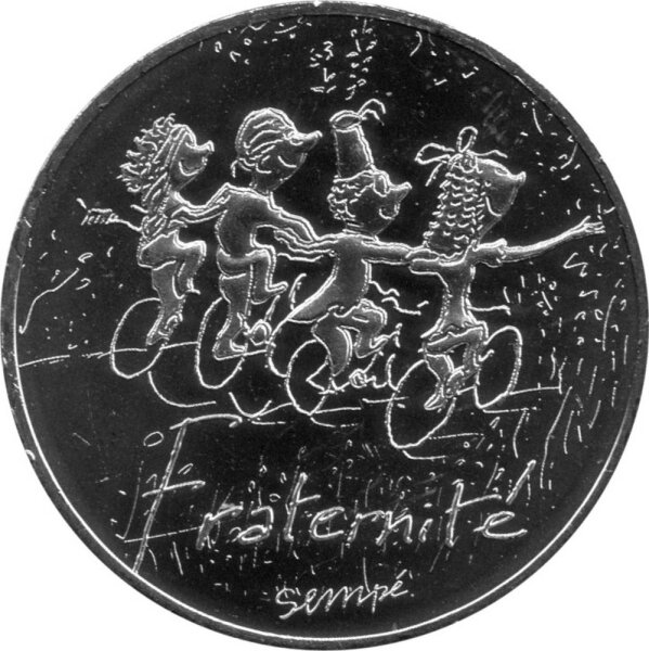 Frankreich 10 Euro 2014 - Bruderschaft "Frühling" - Silber
