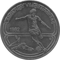 Ungarn 100 Forint 1982 - XII. Fußball WM 1982 in...