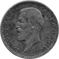 Rumänien 2 Lei 1910 - König Karl I. - Silber