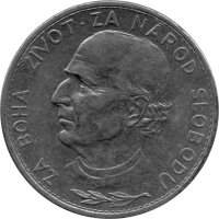 Slowakei 5 Kronen 1939 - Umlaufmünze - Nickel