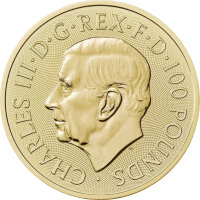 UK Tudor Beasts 7. Ausgabe 2025 Greyhound of Richmond 1 oz Gold