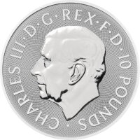 UK Tudor Beasts 7. Ausgabe 2025 Greyhound of Richmond 10 oz Silber