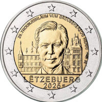Luxemburg  2 Euro 2025 Thronbesteigung Henri