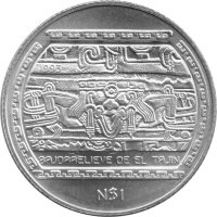 Mexiko 1 Peso 1993 - 20. Jahrestag der Spanischen...