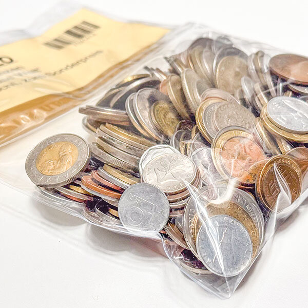 Alle Welt Münzen Kiloware | ca. 1000 Gramm