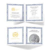 Round Germanische Bestien - Gullinbursti 2025 1 oz Silber