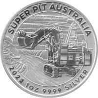 Australien 1 Dollar 2022 - Super Pit Australia - 1 oz Silber
