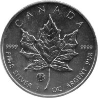Kanada Maple Leaf 2013 1 oz Silber Privy Mark f15
