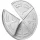 Round 1 Unze Silber teilbar in 4 x 1/4 oz Silber