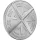 Round 1 Unze Silber teilbar in 4 x 1/4 oz Silber