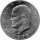 USA 1 Dollar 1971 -S- Eisenhower-Dollar - 400/1000 Silber