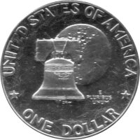 USA 1 Dollar 1976 -S- 200 Jahre Unabhängigkeit der USA - 400/1000 Silber PP