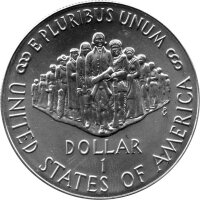 USA 1 Dollar 1987 -P- 200 Jahre Verfassung - Silber