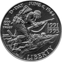 USA 1 Dollar 1993 -D- 50. Jahrestag des Zweiten...