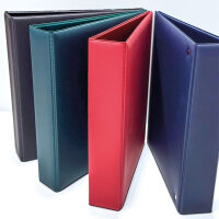 Münzalbum NEPTUN - Ringbinder Blau